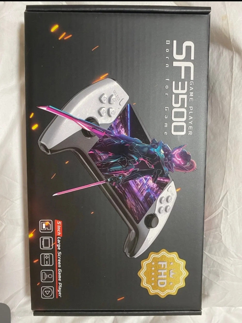 BNWT! Portable Wireless Gaming Console Includes Over 2,300 preloaded games
